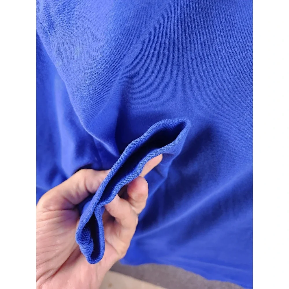 Polo Ralph Lauren Men's XL Royal Blue LS Pocket T-Shirt Pony Logo Cotton Classic